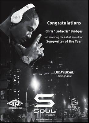 LUDA AWARDED ASCAP SONGWRITER OF THE YEAR - SOULNATION