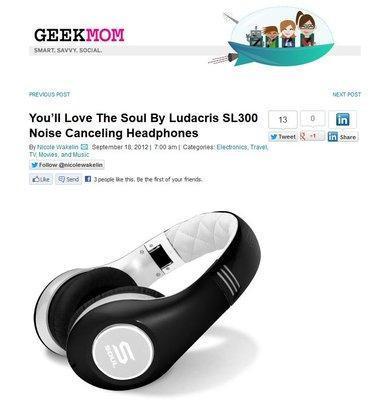 YOU'LL LOVE THE SOUL BY LUDACRIS SL300 NOISE CANCELING HEADPHONES