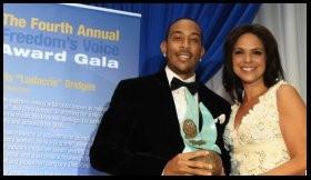 LUDACRIS RECEIVES THE SOLEDAD O'BRIEN FREEDOM'S VOICE AWARD - SOULNATION