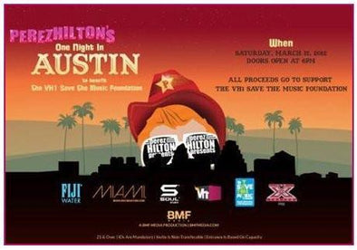 SOUL HEADS TO SOUTH BY SOUTHWEST THIS WEEKEND WITH PEREZ HILTON AND VH1'S SAVE THE MUSIC FOUNDATION! - SOULNATION