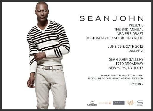 SOUL WELL SUITED FOR SEAN JOHN'S 2012 NBA PRE-DRAFT EVENT - SOULNATION